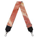 Weaving Bacon Print Bag Strap