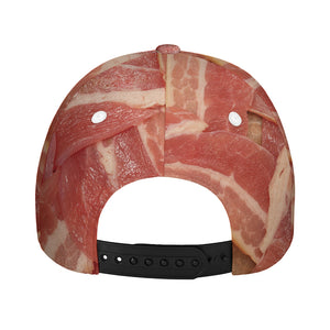 Weaving Bacon Print Baseball Cap