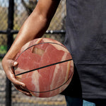 Weaving Bacon Print Basketball