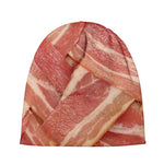 Weaving Bacon Print Beanie