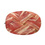 Weaving Bacon Print Car Side Mirror Covers