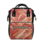 Weaving Bacon Print Diaper Bag