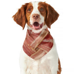 Weaving Bacon Print Dog Bandana