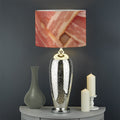 Weaving Bacon Print Drum Lamp Shade