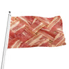 Weaving Bacon Print Flag