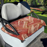 Weaving Bacon Print Golf Cart Seat Cover