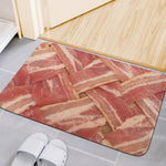 Weaving Bacon Print Indoor Door Mat