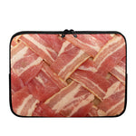 Weaving Bacon Print Laptop Sleeve