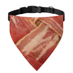 Weaving Bacon Print Over The Collar Dog Bandana