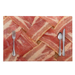 Weaving Bacon Print Placemat