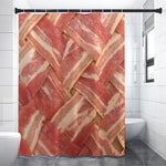 Weaving Bacon Print Premium Shower Curtain