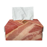 Weaving Bacon Print Rectangle Tissue Box Cover