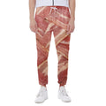 Weaving Bacon Print Joggers