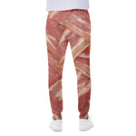 Weaving Bacon Print Scuba Joggers