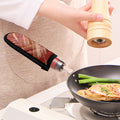 Weaving Bacon Print Skillet Handle Cover