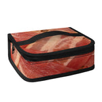 Weaving Bacon Print Small Lunch Bag