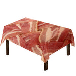 Weaving Bacon Print Tablecloth