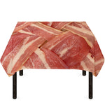 Weaving Bacon Print Tablecloth