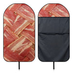 Weaving Bacon Print Waterproof Car Seat Cover