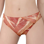 Weaving Bacon Print Women's Panties