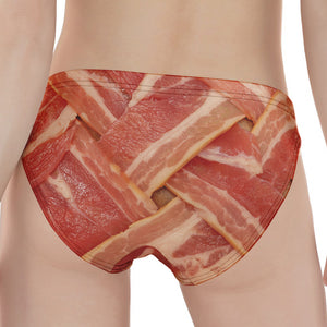 Weaving Bacon Print Women's Panties