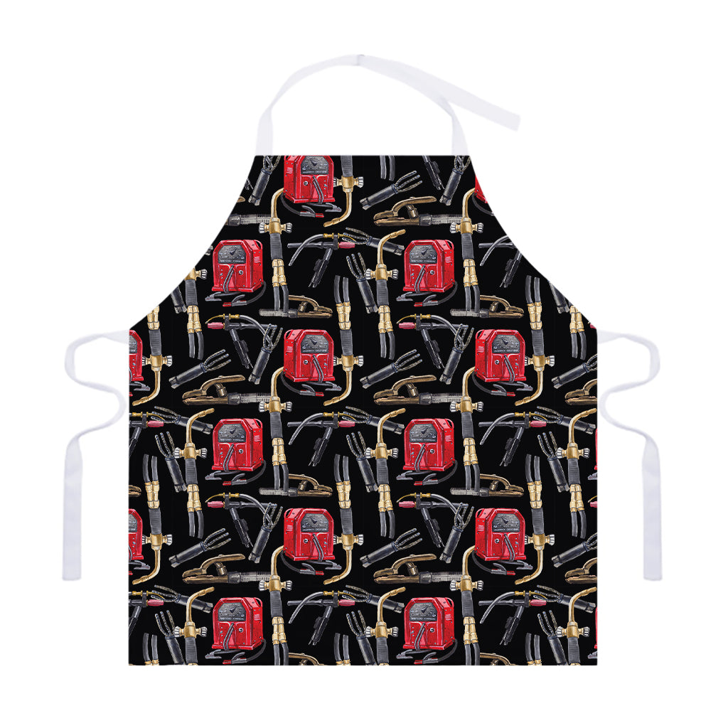 Welding Machine Pattern Print Adjustable Apron