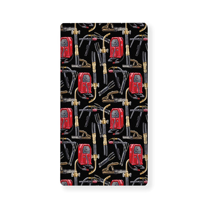 Welding Machine Pattern Print Baby Crib Sheet