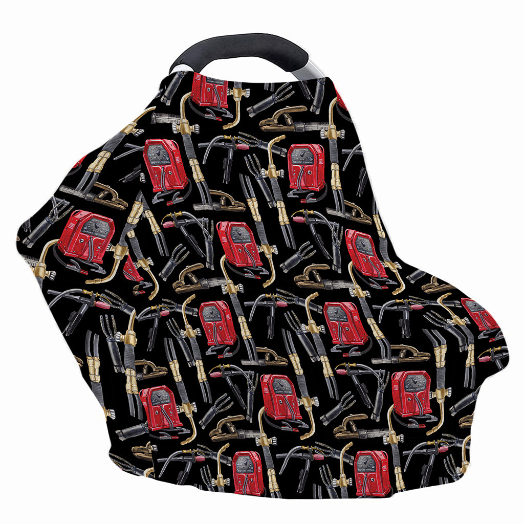 Welding Machine Pattern Print Baby Seat Cover