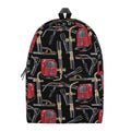 Welding Machine Pattern Print School Backpack