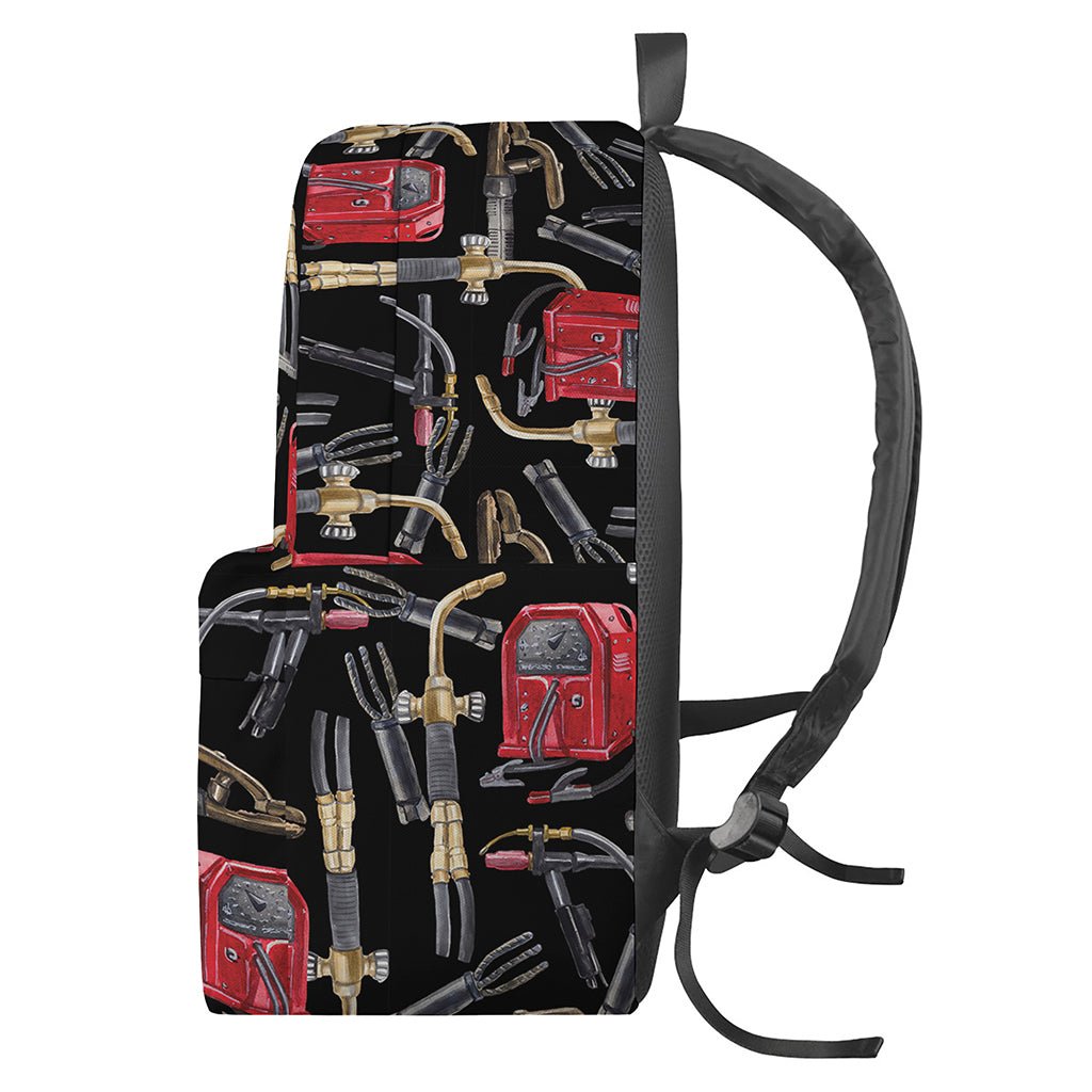 Welding Machine Pattern Print Backpack