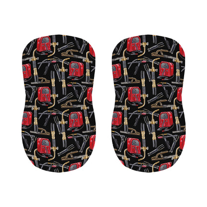 Welding Machine Pattern Print Bar Stool Covers
