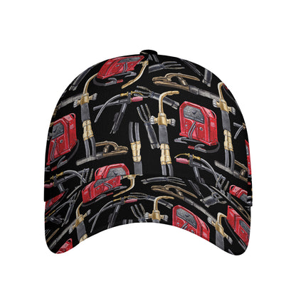 Welding Machine Pattern Print Baseball Cap