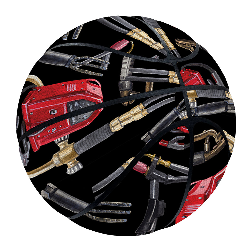 Welding Machine Pattern Print Basketball