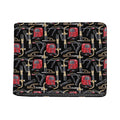 Welding Machine Pattern Print Bifold Wallet