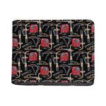 Welding Machine Pattern Print Bifold Wallet