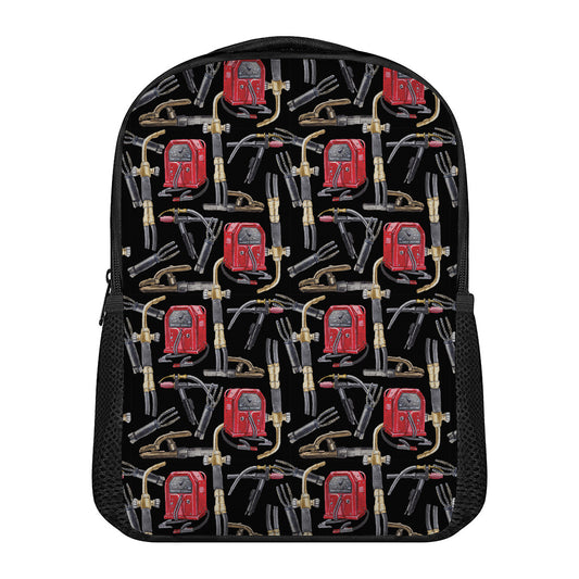 Welding Machine Pattern Print Casual Backpack