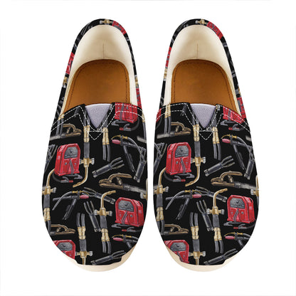 Welding Machine Pattern Print Casual Shoes
