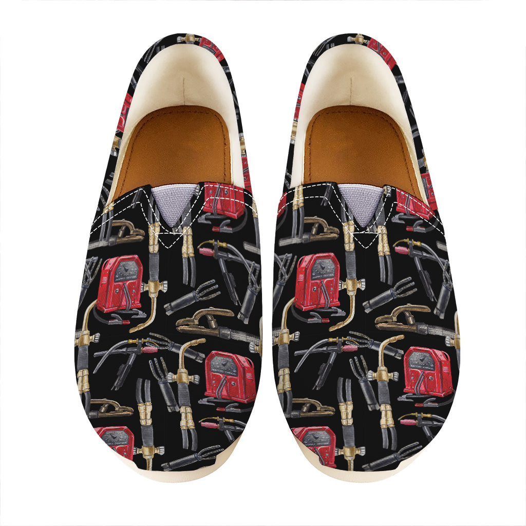 Welding Machine Pattern Print Casual Shoes