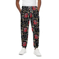 Welding Machine Pattern Print Cotton Sweatpants