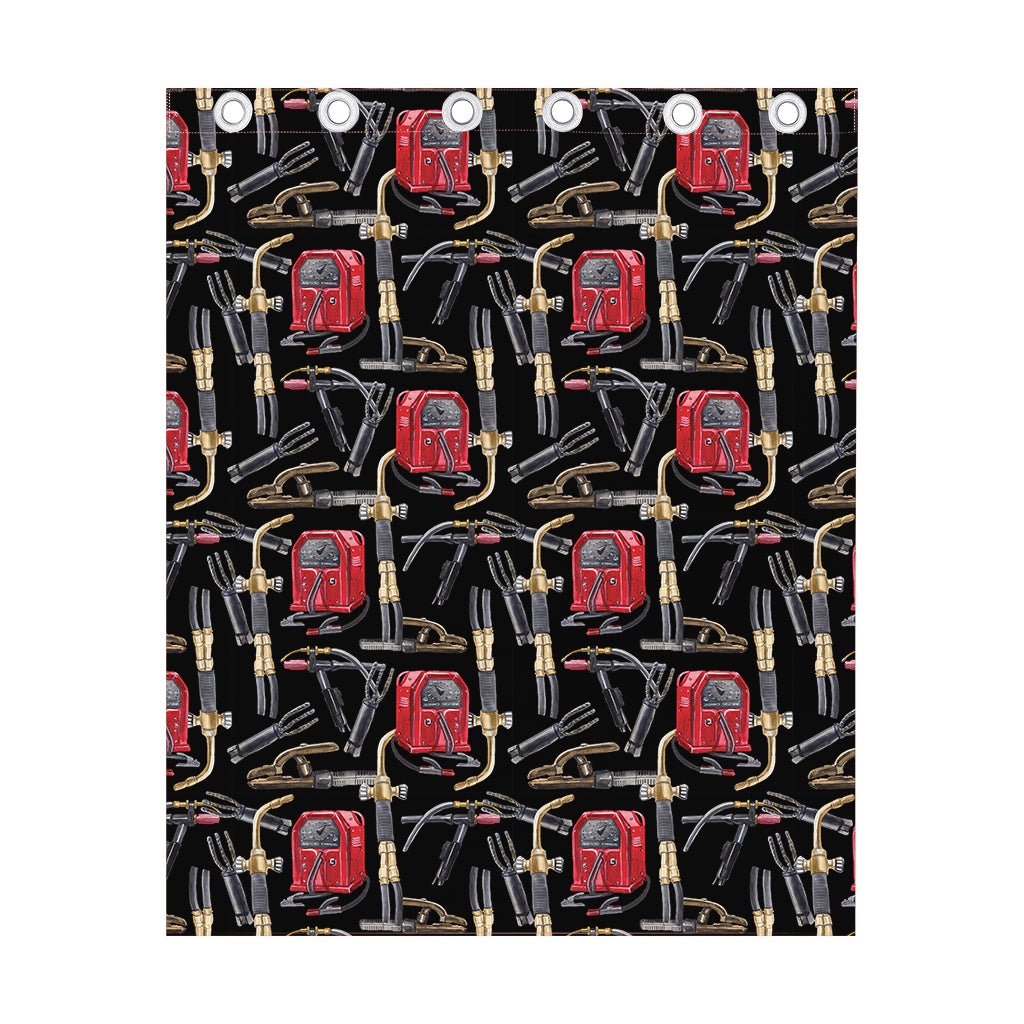 Welding Machine Pattern Print Curtain