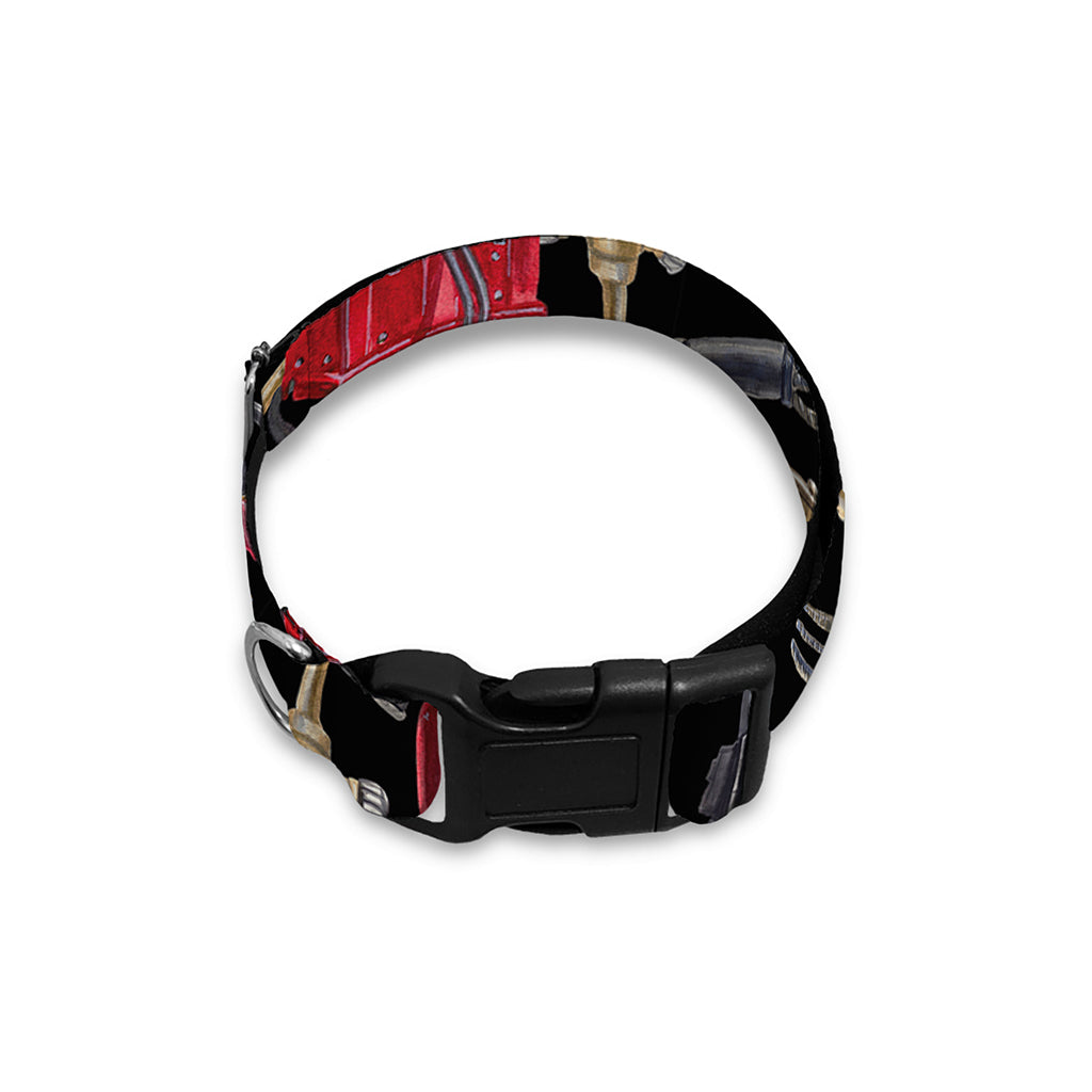 Welding Machine Pattern Print Dog Collar