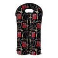 Welding Machine Pattern Print Double Neoprene Wine Tote