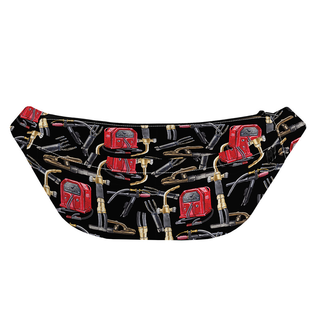 Welding Machine Pattern Print Fanny Pack