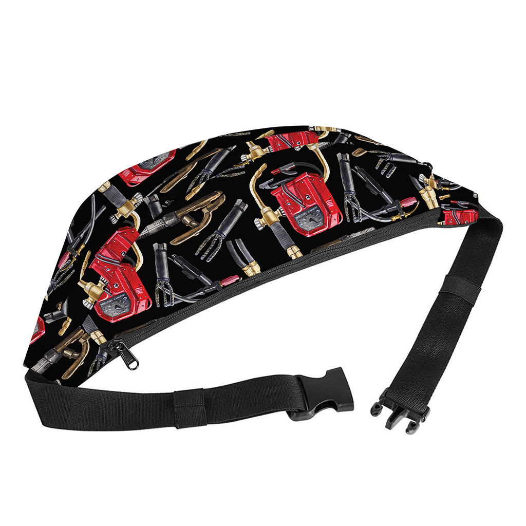 Welding Machine Pattern Print Fanny Pack