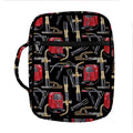 Welding Machine Pattern Print Front Pocket Bible Bag