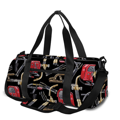 Welding Machine Pattern Print Gym Bag