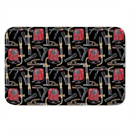 Welding Machine Pattern Print Indoor Door Mat