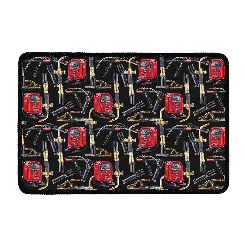 Welding Machine Pattern Print Kitchen Mat