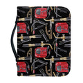 Welding Machine Pattern Print Leather Bible Cover