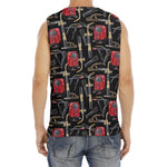 Welding Machine Pattern Print Men's Fitness Tank Top